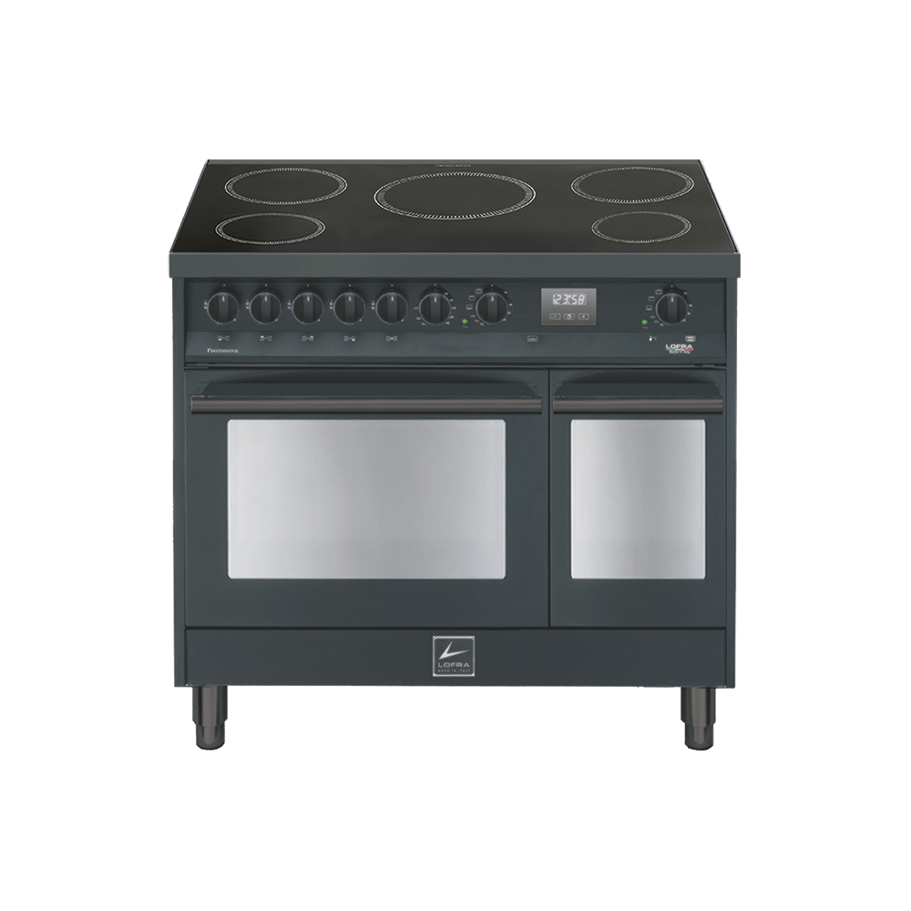 Lofra Maxima 2-oven Full Black Inductie