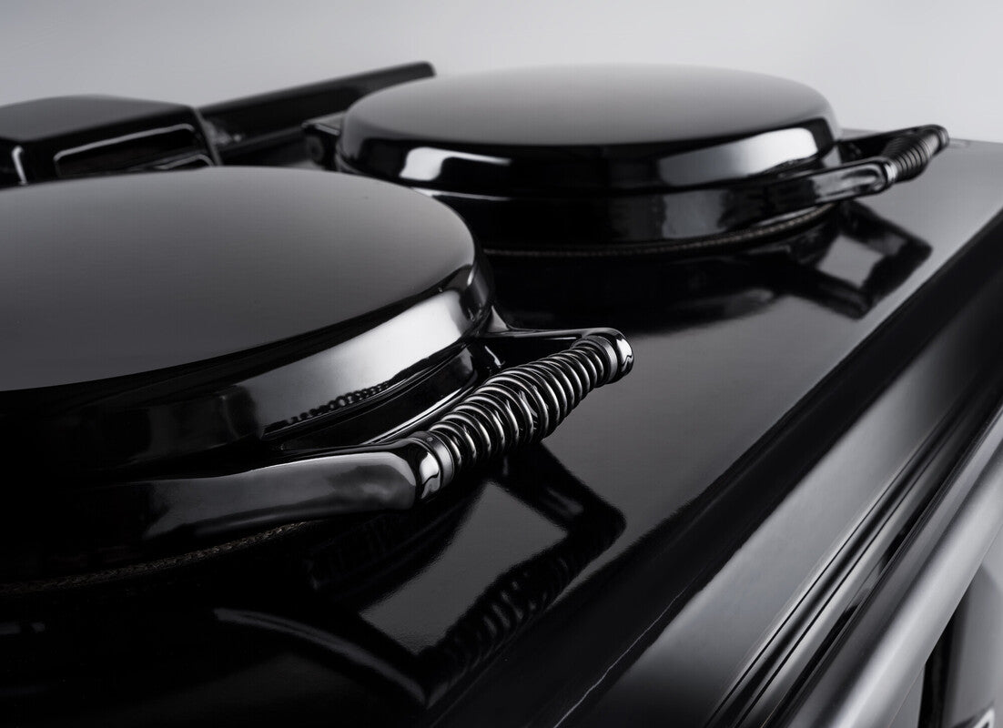 AGA eR7 5-oven met warmhoudplaat  Black Edition